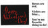 Ritzy Rose Wine Label for Bottle Happy Valentine's Day Gift for Significant