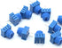 Sscon 10Pcs 5K Breadboard Trim Potentiometer with Knob 3386MP-502 (5K)