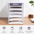 SONGWAY File Organizer for Desk | Multifunctional 7 Tier Vertical Document Holder for Home Office