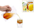 Yiodauh 50 Package Nozzle Pouch(300ml) Alcohol Pouches Pcs Transparent Plastic/Aluminum Foil Liquid Bags Juice Beverage