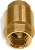 Brass One Way Check Valve 1/2 inch Backflow Preventer for Plumbing and Industrial Applications