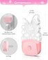 8 L LOHAS LED Kids Night Light, RGB Color Changing Butterfly Night Lights with Dusk to Dawn Sensor, Acrylic Nursery