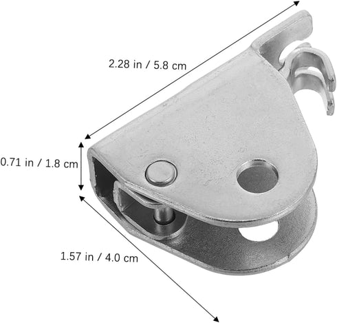 4pcs Alipis Barber Chair Accessories Replacement Parts Gas Lift Supports for Stylist Chair Gas Spring Switch Head Hair