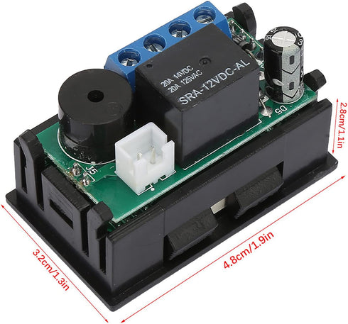 12V -50 110C 20A Joyzan Electronic Temperature Controller, Digital Thermostat Control Module LCD Accuracy Micro Temp