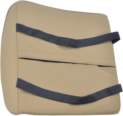 MotorTrend Lumbar Back Support - Portable Orthopedic Lumbar Back Support Memory Foam & PU Leather Seat Cushion. This