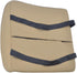 MotorTrend Lumbar Back Support - Portable Orthopedic Lumbar Back Support Memory Foam & PU Leather Seat Cushion. This