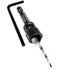 Adjustable Wood Countersink Drill Bit #4 (7/64") with Tapered Drill Bit for Woodworking