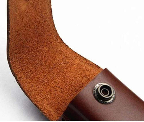 Snap Fastener Hunt Holder Pocket Knife Sheath, Artificial Leather Multi Tool Case for Outdoor Camping