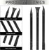 Crevice Cleaning Tool, 9 PCS Carbon Fiber Plastic Scraper Set for Car Detailing, Non-scratch Multi-purpose Tool
