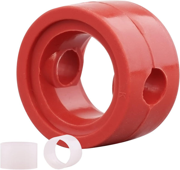 DERNORD Sanitary Butterfly Valve Repair Kit, Silicone Seat with (2) Bushings for 3/4" Valves