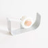 U Brands 3549A04-24 Metal Tape Dispenser, Arc Collection Desktop Accessory, 1” Core, Grey