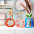 9Pcs Clear Test Tubes for Plant Propagation Station, Hydroponic/Flowers for Home Office Decoration