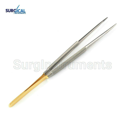 7with SURGICAL ONLINE T/C Micro Suture Tying Forceps Platform - Medical Surgical Instruments