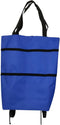 Amaping Shopping Grocery Bag with Wheels Rolling Tote Bag Carry on Luggage Bag