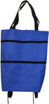 Amaping Shopping Grocery Bag with Wheels Rolling Tote Bag Carry on Luggage Bag