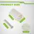 EPLZON 40mm (Pack 10pcs) White Roller Shutter Stop for Roller Blind & Blinds Including Washers and Screws