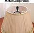 Asjeumt 10 Inch 2 Set Lamp Harp, Black Lamp Harps and Finial, Metal Lamp Shade Harp Holder, DIY Detachable Lampshade