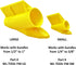 Yellow Loom Tool - Cable Insertion for Small Bundles from 1/4" to 3/8" (10 Pack)