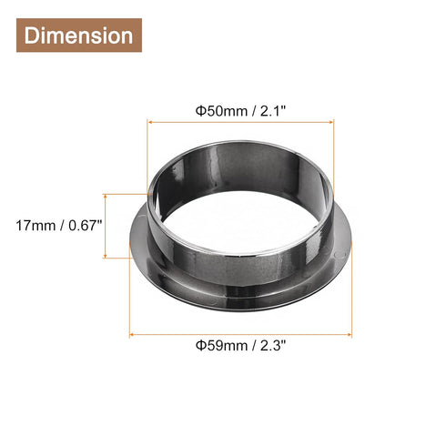 uxcell 4Pcs Cable Hole Cover, 2 inch (50mm) ABS Office Desk Cable Wire Cord Grommet Cable Cord Organizer for Office