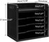 YMYNY Desktop File Organizer with Handle, Document Letter Mail Tray Sorter, 5 Tiers Paper Holder for School Home