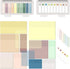 BAYTORY 900 Sheets Transparent Sticky Notes, Clear Waterproof 3 x 3 Inch Memo Pad, Self-Adhesive Writable Index Tabs