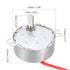Synchronous Gear Motor AC 12V 2-2.4RPM 50-60Hz D Shaft CCW/CW Electric Motor for Turntable, Cup Turner