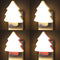 4-Pack LED Night Lights Plug into Wall, Christmas Tree Night Light for