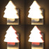 4-Pack LED Night Lights Plug into Wall, Christmas Tree Night Light for