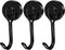 LOVIMAG 3 Pcs Magnet Hooks for Cruise Cabin, 40LBS Cruise Door Magnets with Epoxy Coating, Strong Neodymium for Kitchen