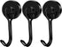 LOVIMAG 3 Pcs Magnet Hooks for Cruise Cabin, 40LBS Cruise Door Magnets with Epoxy Coating, Strong Neodymium for Kitchen