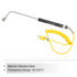 MECCANIXITY K Type Surface Thermocouple Temperature Probe Sensor Stainless Steel -58 to 932°F (5.1ft)