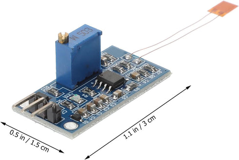 Hemobllo Bending Test Sensor Module, Strain Gauge Charge Amplifier with Voltage Output