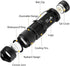 ULTRAFIRE 3 Pack Mini Flashlights, Focus Adjustable SK68 Tactical LED Flashlight, 300 Lumens