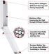 Kickdown Door Stoppers, No Drilling Door Stop with Adhesive Stickers, Easy Pedal Doorstop for Office, Dorm, Classroom,
