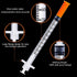 1ML 29G 5/16 Inch, Pack 100 Syringe, Lab Supplies Syringes Individually Wrapped