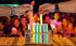 Lily's Home Bamboo Test Tube Vial Holder Rack, 12 Tube Capacity, Made from Bamboo with Built-in Handle (Rack Only)
