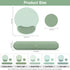 Set, MOSISO Wrist Rest Support for Mouse Pad&Keyboard Circle Curved Ergonomic Mousepad&Coaster Non-Slip Base
