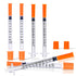 1ML 29G 1/2 Inch Syringe, U-100 Individually Wrapped, Pack of 25