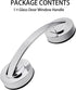 Suction Cup Handle for Glass Shower Door, Window, Suction Grab Bars, Sliding Doors Handle for Bathroom Cabinets