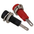 BQLZR 2mm Step Type Multimeter Detect Probe Binding Post Banana Jack Socket Panel Mount, Pack of 10