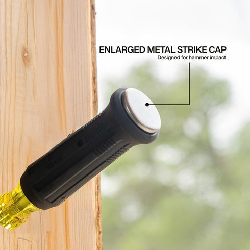 6007DD 5/16-Inch 7-Inch Klein Tools Keystone Demolition Screwdriver, Blade, Steel Tip-to-Cap Construction Demo