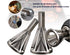 2 PCS HSS Deburring External Chamfer Tools for Drill Bit, Remove Burrs, Fits Size 8-32 Bolts (Silver)