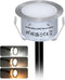 HIBOITEC Recessed LED Deck Light Kits, 1-Pack IP67 Waterproof Outdoor Spotlights for Garden, Stairs, Wooden Deck Ceiling