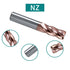 4-Edge 5/16 Upper-Cut Drill Bit for CNC Machine Tools, Carbide Drill Bit for Carbon Steel, Alloy Steel, Tool Steel,