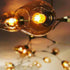 G40 G14.5 E26 LED Bulb Amber 1W Low Watt Edison Bulb 10 Watt Warm White 2200K Vintage LED Globe Night Light Bulb, 6 Pack