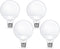 Vanity Light Bulbs for Bathroom, G25 LED Globe Light Bulb, 100 Watt Equivalent, 3000K Warm White, 4 Pack