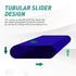 Tubular Slide Sheet for Patient Transfer, Sliding Draw Sheets to Assist Moving Elderly,Slides for Cars, Hospital Bed, Home Care(Blue, 28"x28"(72x72cm)
