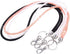 Bling Crystal Lanyard Strap with Metal Clasp & Keyring - Rhinestone ID Badge Lanyards for Women - 3 Pack