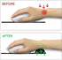 Blusabaca Funny Mouse Pad with Wrist Rest, Ergonomic Mouse Pads Wrist Support for Desk, Gaming Mousepad for Wireless