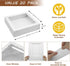 20 Pcs Pie Boxes 10x10x2.5 Inch, White Bakery Boxes with Window, Cookie Treat Boxes, Chocolate Covered Strawberries